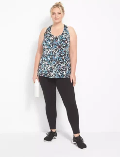 LIVI Wicking Draped Cross-Back Tank -Cheap Form & Fabric Fashion Store 239612 0000104619 alt1