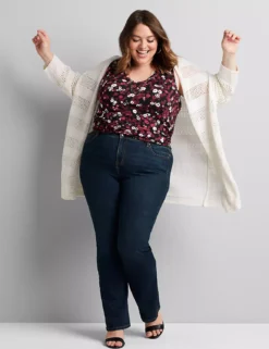 Straight Fit High-Rise Boot Jean -Cheap Form & Fabric Fashion Store 364928 0000012008 alt1