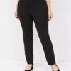 Pull-On Ponte Straight Pant