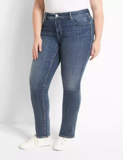 Seven7 Straight Jean With Back Pocket Embroidery -Cheap Form & Fabric Fashion Store 369808 0000012013 alt3