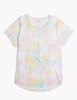 Classic High-Low The Beatles All You Need Is Love Graphic Tee