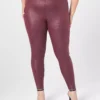 Pull-On High-Rise Ponte Legging - Coated