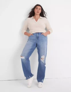 Signature Fit Relaxed Straight Jean - Medium Wash