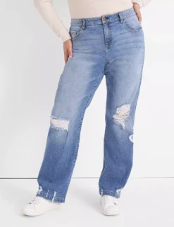 Signature Fit Relaxed Straight Jean - Medium Wash -Cheap Form & Fabric Fashion Store 396797 0000012013 alt2
