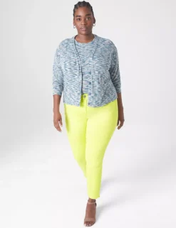 Relaxed Crop Button-Front Cardigan -Cheap Form & Fabric Fashion Store 398840 0000107990 alt1