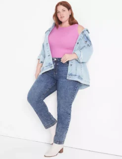 Signature Fit Slim Straight Ankle Jean -Cheap Form & Fabric Fashion Store 398916 0000012008 alt1