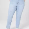 High-Rise Girlfriend Jean With Elastic Waistband