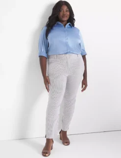 Slim Ankle 4-Season Pant - Stripe -Cheap Form & Fabric Fashion Store 398982 0000108013 alt1