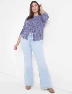 Curvy Fit Body Icon Flare Jean -Cheap Form & Fabric Fashion Store 398986 0000012018 alt1