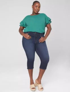 Signature Fit High-Rise Skinny Pedal Jean -Cheap Form & Fabric Fashion Store 399188 0000012008 alt1