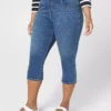 Pull-On High-Rise Pedal Jegging
