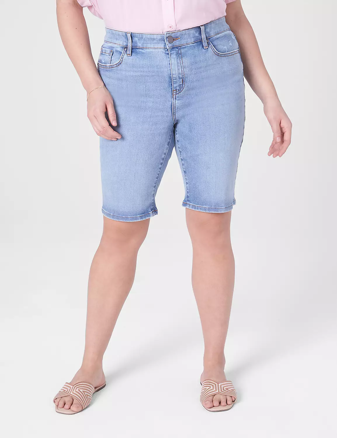 Signature Fit Bermuda Jean Short 1 Signature Fit Bermuda Jean Short