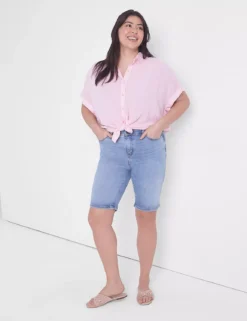 Signature Fit Bermuda Jean Short 5 Signature Fit Bermuda Jean Short -Cheap Form & Fabric Fashion Store 399197 0000012018 alt2