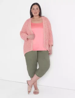 Open-Front Marl Cardigan 5 Open-Front Marl Cardigan -Cheap Form & Fabric Fashion Store 399200 0000012534 alt1