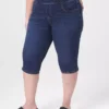 Pull-On High-Rise Pedal Jegging