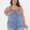 Boyfriend Short Denim Overalls