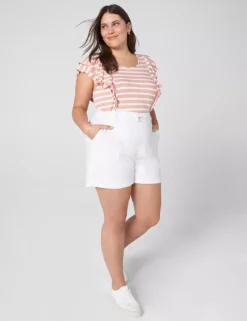 Rolled Hem Short -Cheap Form & Fabric Fashion Store 399264 0000085831 alt2