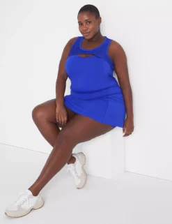 LIVI Wicking Cut-Out Detail Tank -Cheap Form & Fabric Fashion Store 399342 0000025212 alt1