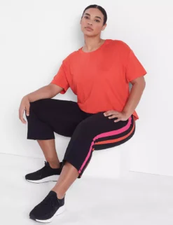 LIVI Soft Crop Scoop-Neck Hoodie -Cheap Form & Fabric Fashion Store 399430 0000007791 alt1