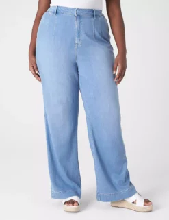 Signature Fit Fluid Wide Leg Trouser Jean
