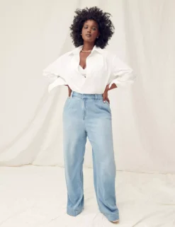 Signature Fit Fluid Wide Leg Trouser Jean -Cheap Form & Fabric Fashion Store 399783 0000012013 alt2