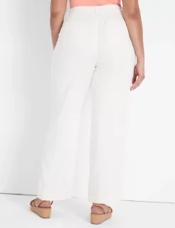 Signature Fit Fluid Wide Leg Trouser Jean 4 Signature Fit Fluid Wide Leg Trouser Jean -Cheap Form & Fabric Fashion Store 399791 0000009537 Back