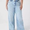 Signature Fit Wide Leg Ankle Jean