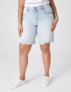 Signature Fit Boyfriend Bermuda Jean Short