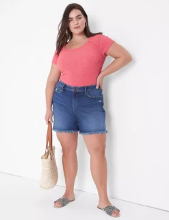 Signature Fit Relaxed Jean Short 5 Signature Fit Relaxed Jean Short -Cheap Form & Fabric Fashion Store 399821 0000012013 alt1