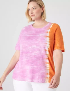 Modern Perfect Sleeve Wash Tee -Cheap Form & Fabric Fashion Store 399988 0000017092 alt1