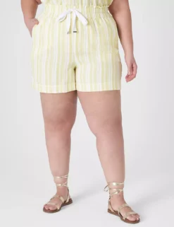 Soft Stripe Short