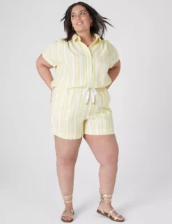 Soft Stripe Short -Cheap Form & Fabric Fashion Store 400039 0000107781 alt2