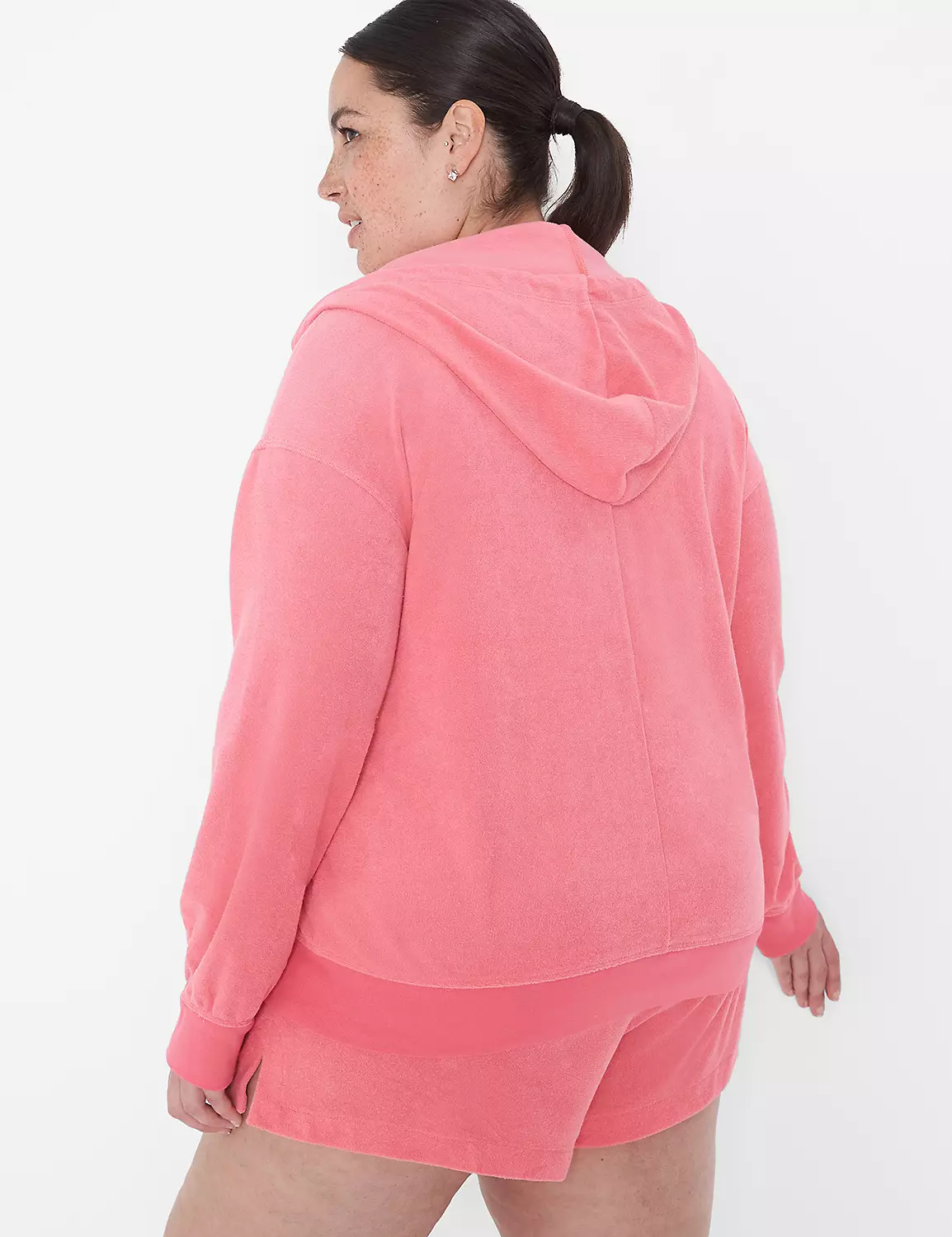 LIVI Zip-Front Towel Terry Hoodie 2 LIVI Zip-Front Towel Terry Hoodie - Image 2