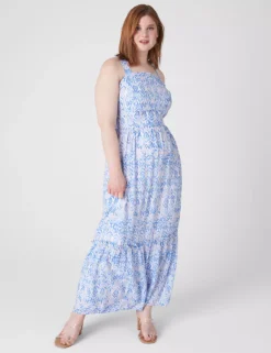 Criss-Cross Strap Maxi Dress