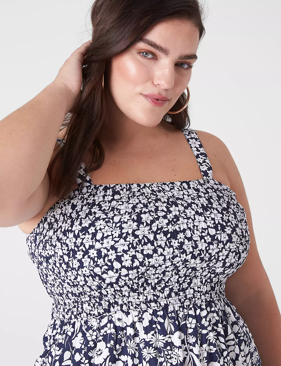 Smocked-Bodice Maxi Dress 3 Smocked-Bodice Maxi Dress - Image 3