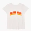 Modern Crew-Neck Golden Hour Graphic Tee