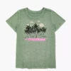Modern Palm Springs Burnout Graphic Tee